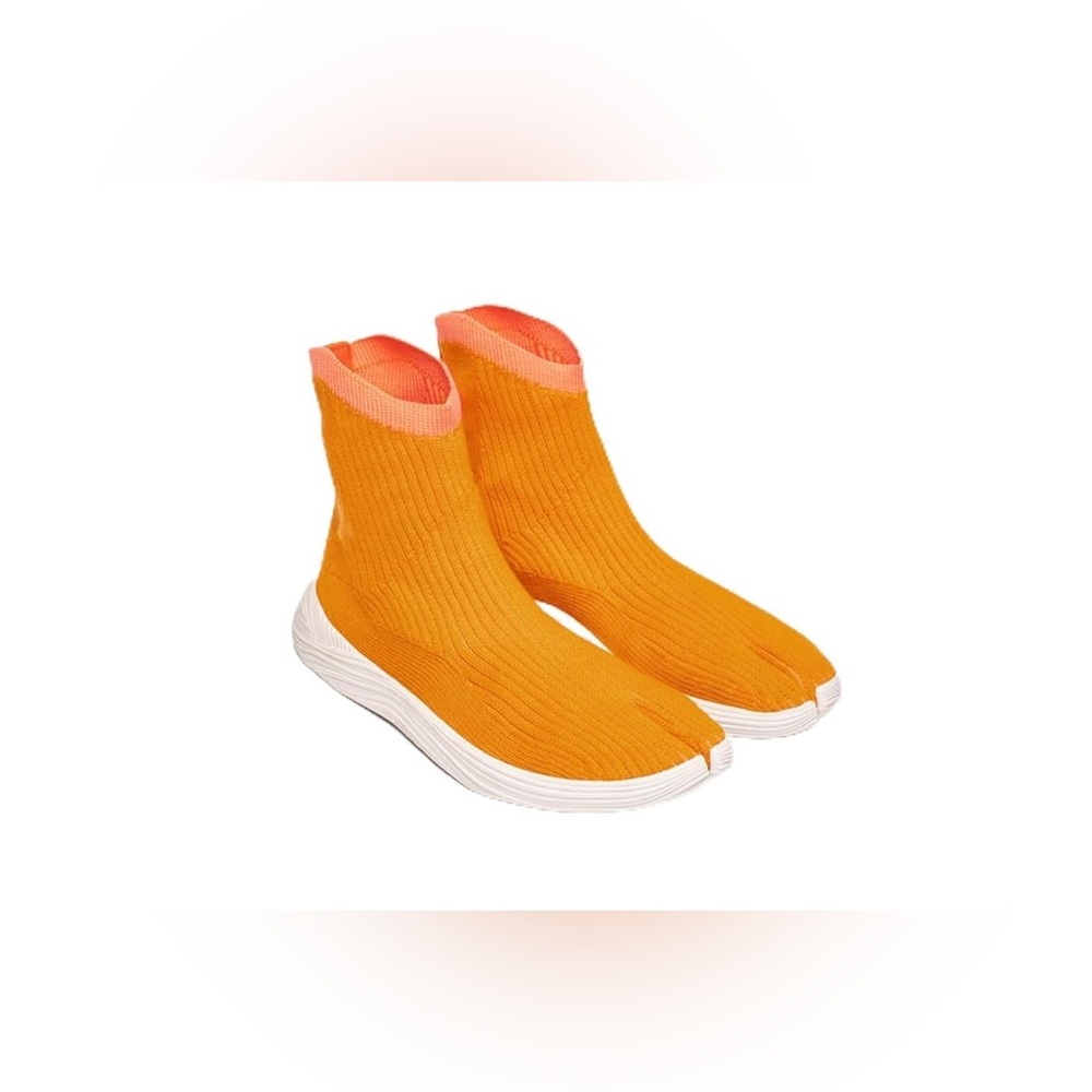 ILYSM - Orange Knit High-Top Sneakers BNWT